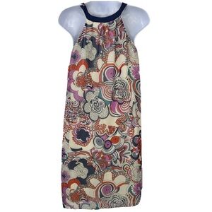 Liberty of London Dress Women large Retro Multicolor Floral for Target Pleated
